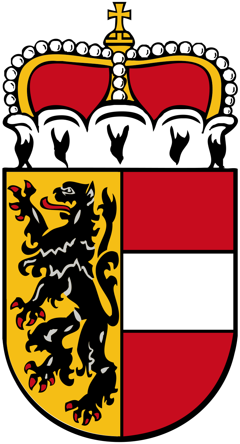 Das Wappen des Bundeslandes Salzburg